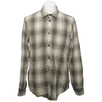 Flannel skjorte (Grøn, Beige) fra PME Legend Bomuld