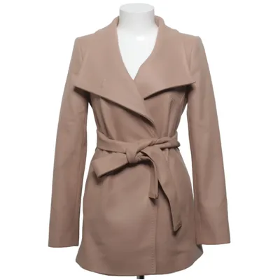 Frakke (Beige) fra Ted Baker Kashmir, Elastan, Polyamid, Polyester, Uld