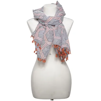 Shawl (White, Blue, Orange) from EseOese Cotton
