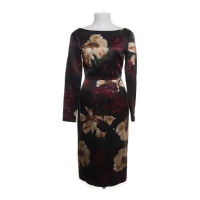 Jurk (Zwart, Meerkleurig) van H&M Conscious Collection Polyester, Hennep, Zijde