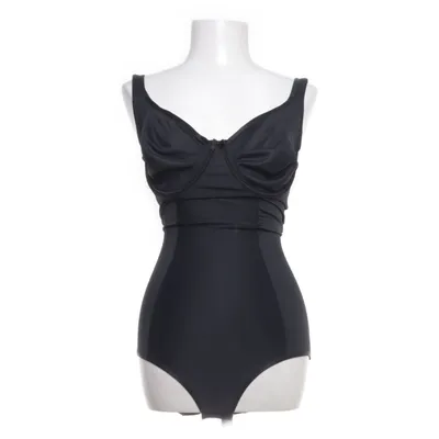 Romper (Zwart) van XLNT by KappAhl Elastaan, Polyamide