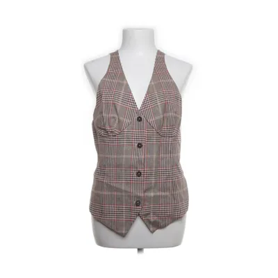 Vest (Beige, Multicolored) from Zendaya x Tommy Hilfiger Cotton, Linen