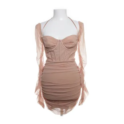 Cocktailkjole (Beige) fra Oh Polly Polyester, Elastan