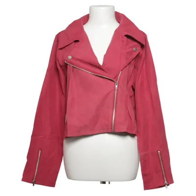 Biker jacket (Red) Elastane, Polyester