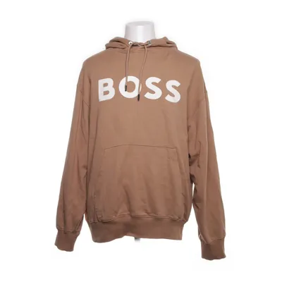 Huvtröja (Brun) från Boss Bomull, Elastan