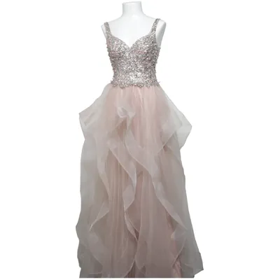 Aftonklänning (Rosa) från Unique Polyester