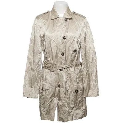 Trenchcoat (Beige) fra Ambiente Bomuld, Metallfiber, Polyamid