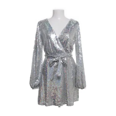 Cocktailjurk (Zilver) van Missguided Polyester