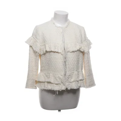 Jakke (Hvid) fra Zara Woman Akryl, Bomuld, Polyester