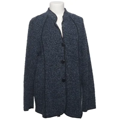 Cardigan (Bleu, Noir) de B'Chic Acrylique, Polyester
