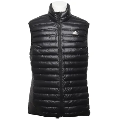 Down vest (Black) from Adidas Down, Feather, Polyester