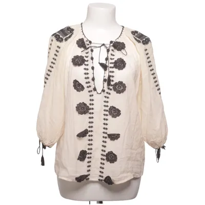 Bluse (Beige, Schwarz) von By Malene Birger Baumwolle