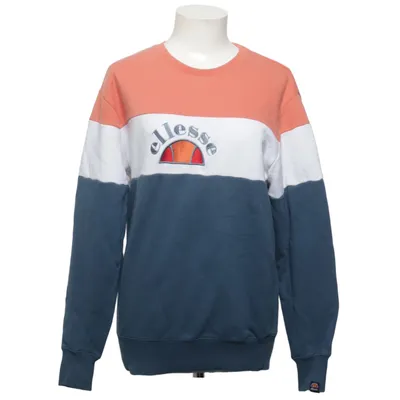 Collegetröja (Blå, Vit, Orange) från Ellesse Bomull, Polyester