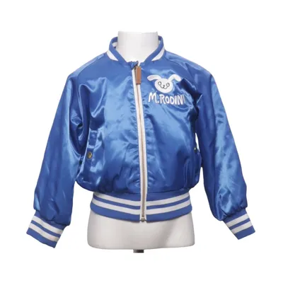 Bomberjacke (Blau, Weiß) von Mini Rodini Polyester
