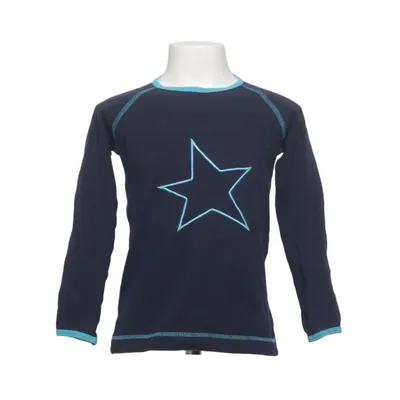 Base layer shirt (Blue, Turquoise) from Kameleont Design Cotton, Elastane
