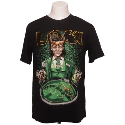 T-shirt (Sort, Flerfarvet) fra Black Timber