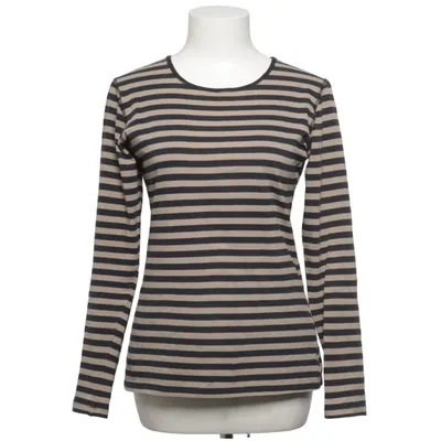 Lange mouwen shirt (Zwart, Beige) van Yllet Visby