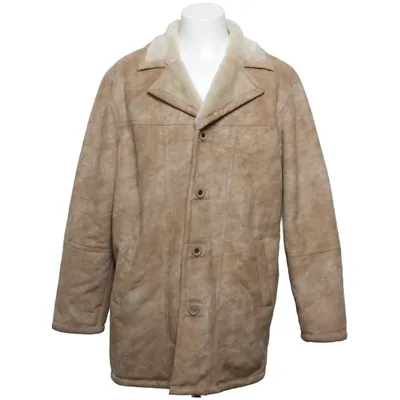 Shearling jacket (Beige) from Petroff Acrylic, Polyester