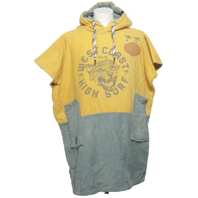 Cape de bain (Jaune, Bleu, Multicolore) de Allin Coton
