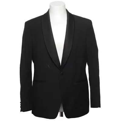 Smokingkavaj (Svart) från Royal Black Elastan, Polyester, Ull