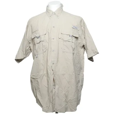 Chemise à manches courtes (Beige) de Columbia Polyamide, Polyester