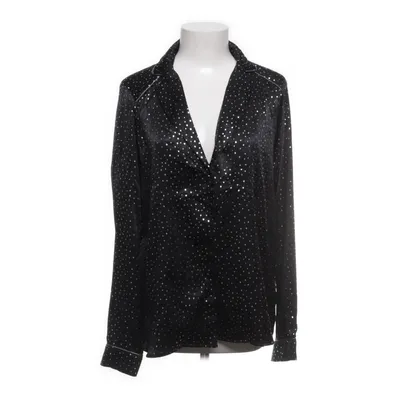 Chemise de pyjama (Noir, Argent) de Axara Polyester, Viscose