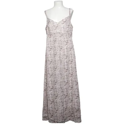 Maxi dress (White, Brown, Pink) Polyamide, Polyester