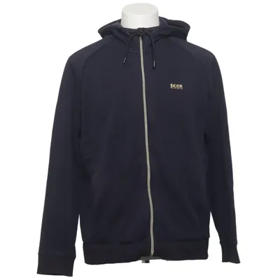 Sweat à capuche (Bleu) de Hugo Boss Coton, Polyester
