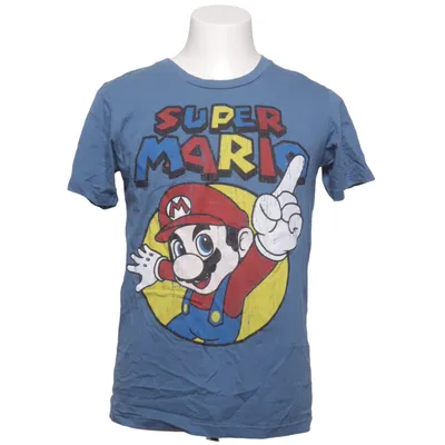 T-shirt (Blå, Flerfärgad) från Mercy Vintage Bomull