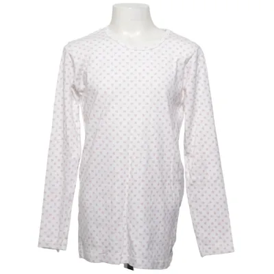 Långärmad t-shirt (Vit, Rosa) från Holly's Bomull