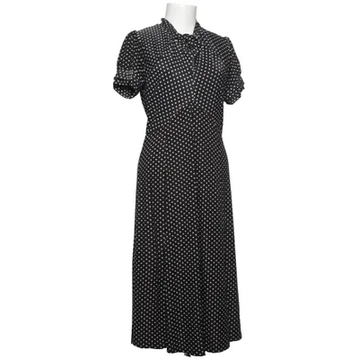Långklänning (Svart, Vit) från Lindy Bop Elastan, Polyester