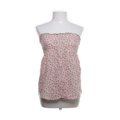 Tube top (Beige, Multicolored) from Mango Casual Cotton