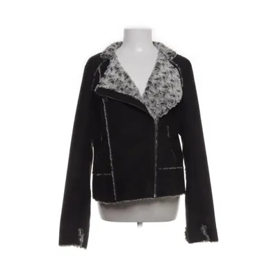 Biker jacket (Gray, Brown) from Flash Woman Acrylic, Polyester