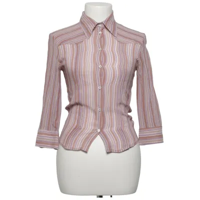 Chemise (Marron, Violet, Beige) de Barbara Bui Soie