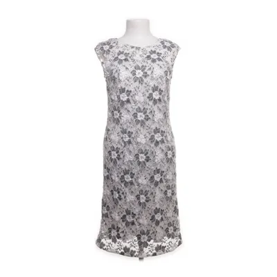 Dress (White, Gray) from ESPRIT Cotton, Polyamide, Polyester