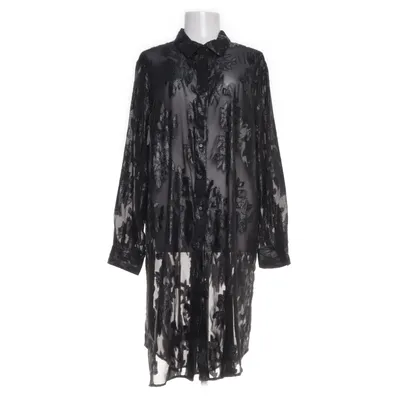 Skjortekjole (Sort) fra XLNT by KappAhl Polyester