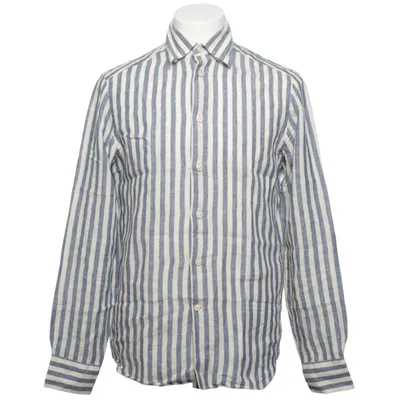 Shirt (Blauw, Wit) van These Glory Days Linnen