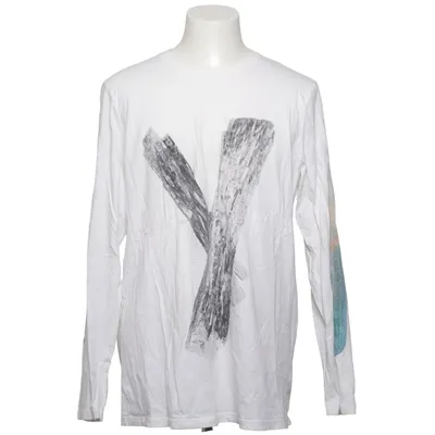 T-shirt à manches longues (Blanc) de Blood Brother Coton