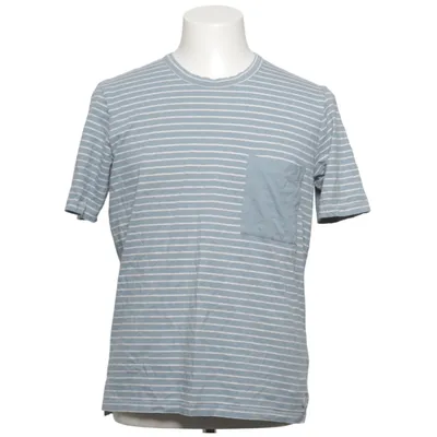 T-shirt (Blue, White) from Folk Cotton