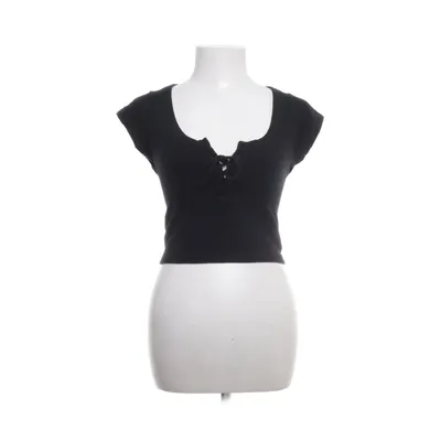 Crop top (Svart) från Urban Outfitters Elastan, Modal, Polyamid