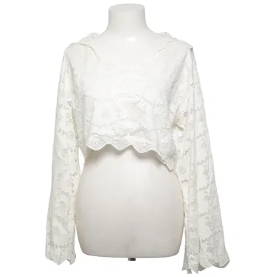 Hoodie (White) from Rebecca Stella Elastane, Polyamide