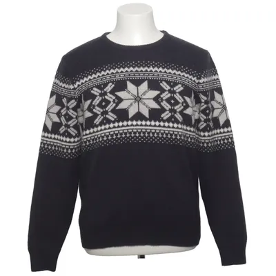Sweater (Black, White) from Denim by Hampton Republic 27 Acrylic, Wool
