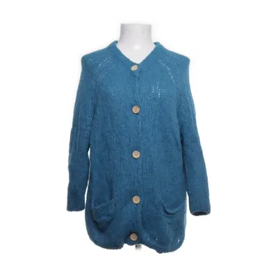 Cardigan (Blauw) van American Vintage Alpacawol, Merinowol, Polyamide