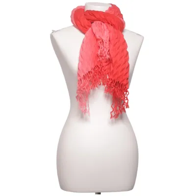 Châle (Rouge) de Pashmina Cachemire, Soie
