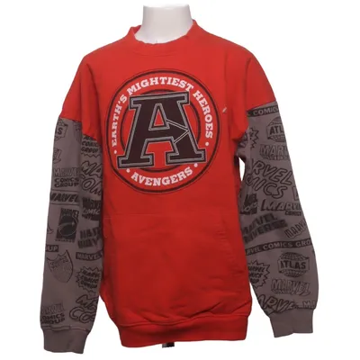 Sweatshirt (Rood, Grijs) van Marvel Avengers Katoen