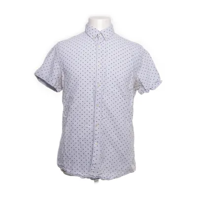Chemise à manches courtes (Bleu, Multicolore) de Zara Man Coton