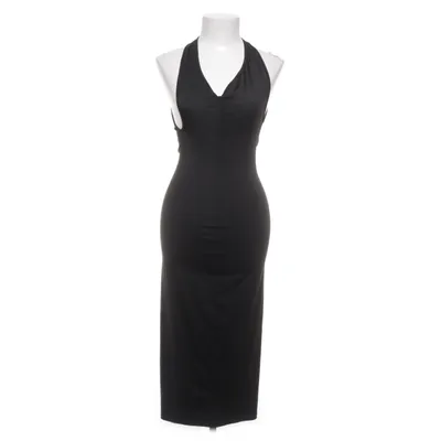 Robe longue (Noir) de Do My Self Élasthane, Polyester