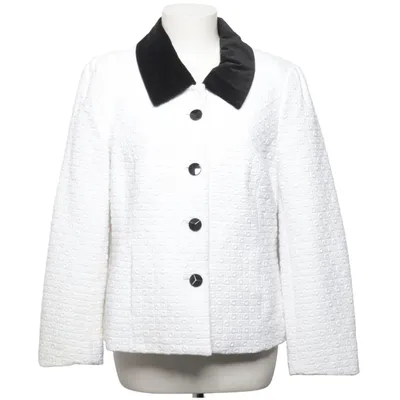 Veste (Blanc, Noir) de Alfredo Pauly Coton, Polyester, Viscose