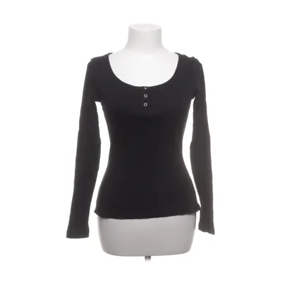 Henley T-shirt (Sort) fra Anna Field