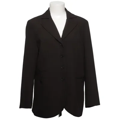 Blazer (Black) from Maria Bellesi Elastane, Polyester, Viscose